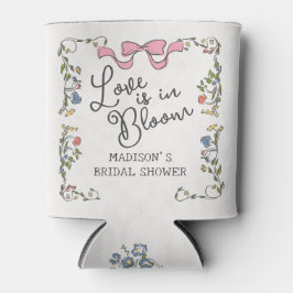 Porta-lata Chá de panela Floral de Portão do Jardim Whimsso