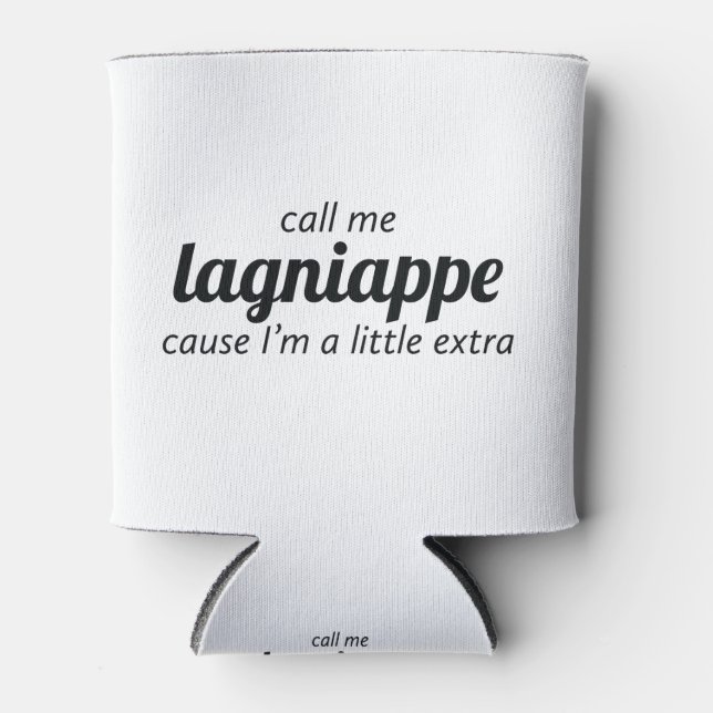 Porta-lata Chame-me Lagniappe (Frente)
