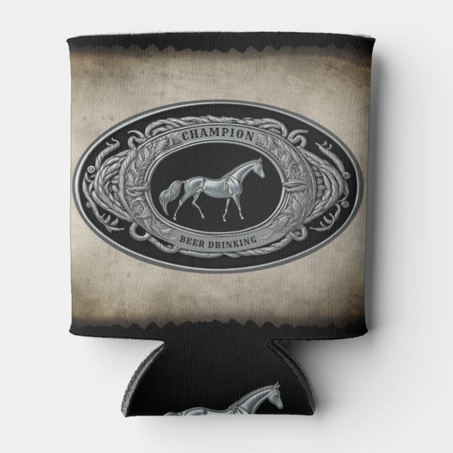 Porta-lata Champion Rodeo Beer Country Western Belt (Frente)