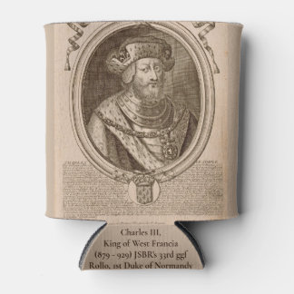 Porta-lata Charles III e Rollo Can Cooler