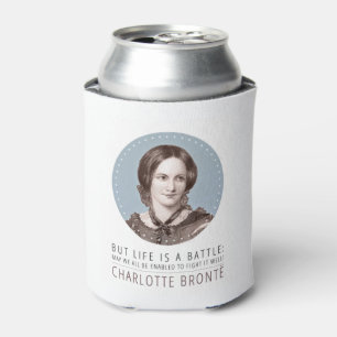 Porta-lata Charlotte Bronte Retrato e Cotação