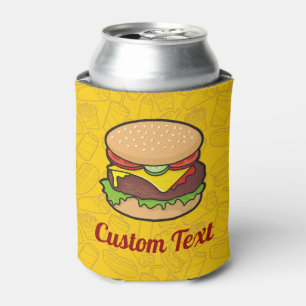 Porta-lata Cheeseburger