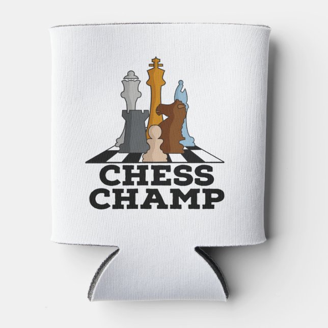 Porta-lata Chess Champ (Frente)
