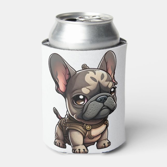 Porta-lata Chibi French Bulldog (Can Front)