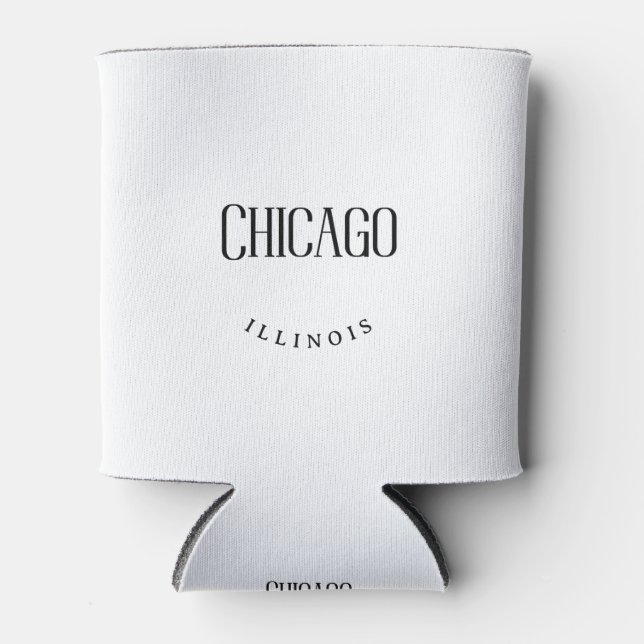 Porta-lata Chicago IL (Frente)