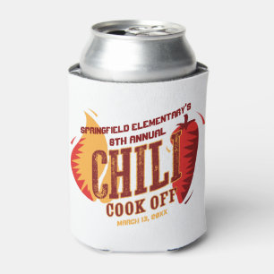Porta-lata Chili Cook Off  Concurso de CHURRASCO