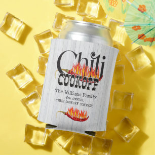 Porta-lata Chili Cookoff Cook do Festival da Família Russa