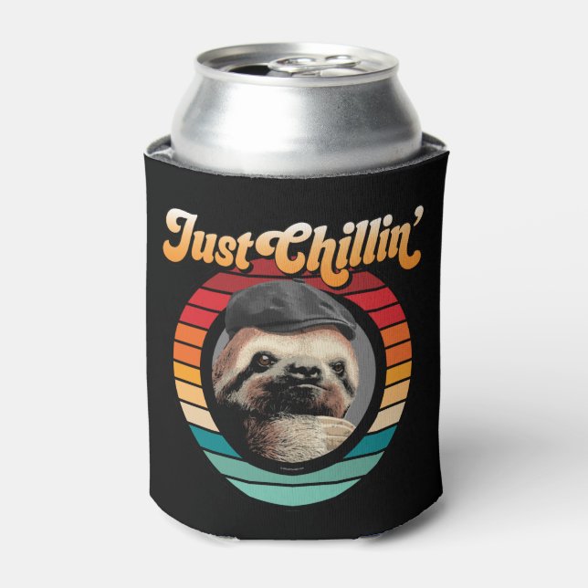 Porta-lata Chillin’ Sloth (Can Front)