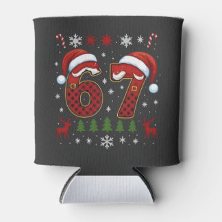 Porta-lata Christmas Six Seven 67 Santa Xmas Gen Alpha