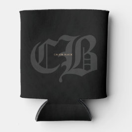 Porta-lata Chrome Hearts Inspirado Moderno Minimalista Preto