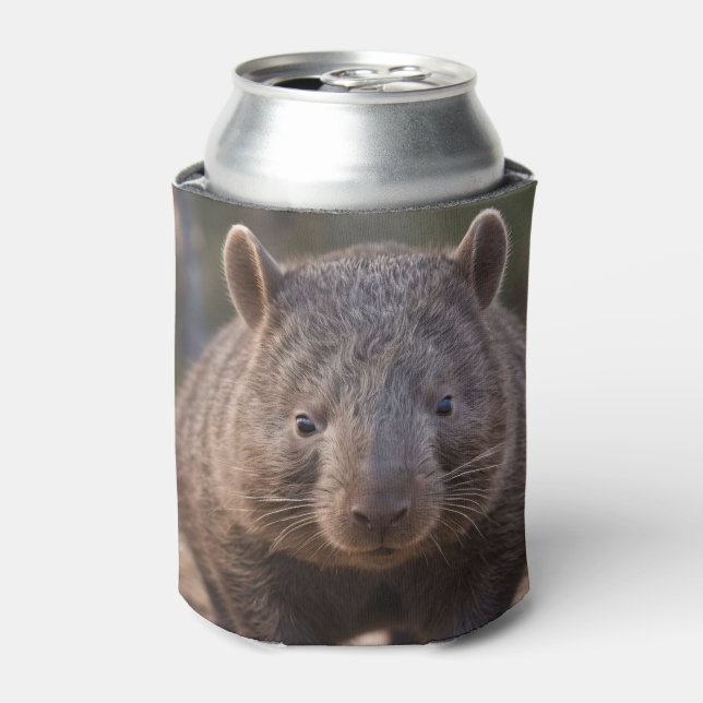 Porta-lata "Chubby Charm: O Adorável Morcego Australiano" (Can Front)