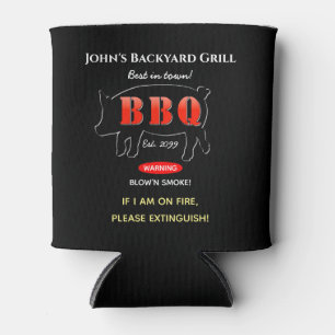 Porta-lata Churrasco de grelhador principal do quintal