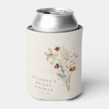 Chuva de Noiva Floral Flores de Prado Rústico Boho