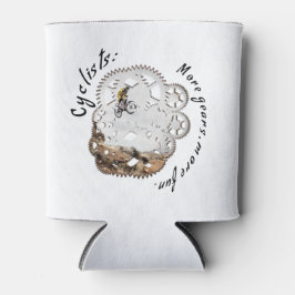 Porta-lata Ciclistas Mais engrenagens, mais diversão. Esporte