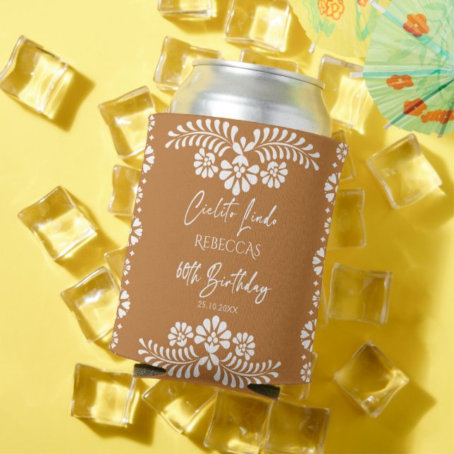 Porta-lata Cielito lindo terracotta mexicano 60 anos (Verão in situ)