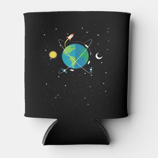 Porta-lata Ciência Astronômica Química Física Química Humor E (Frente)