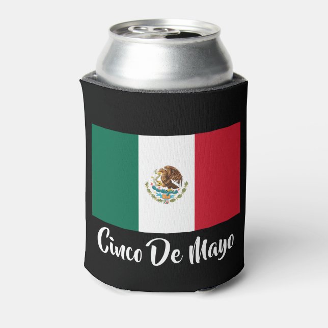 Porta-lata Cinco personalizados de Mayo podem refrigerar com  (Can Back)
