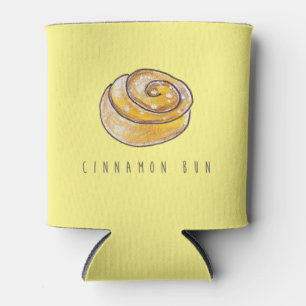 Porta-lata Cinnamon Buns Cinnamon Rolls Café Fika
