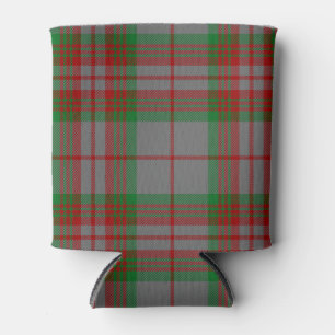 Porta-lata Cinza Escocesa de Tartan Xadrez