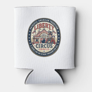 Porta-lata Circo Patriótico Liberty Patriótico Mestre de Reta