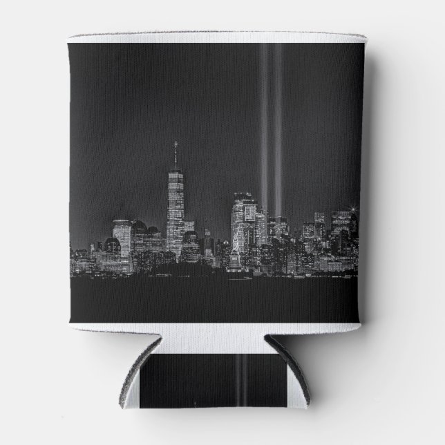 Porta-lata citação 11 em luzes NYC (Frente)