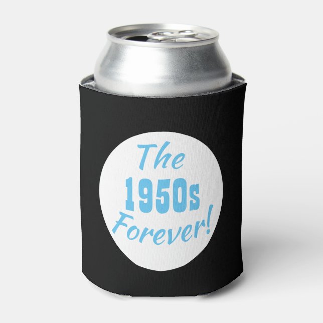 Porta-lata Citação da Década dos Anos 50 Retro Divertido 50s (Can Front)