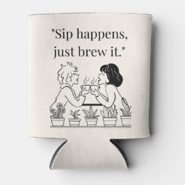 Porta-lata citação do café