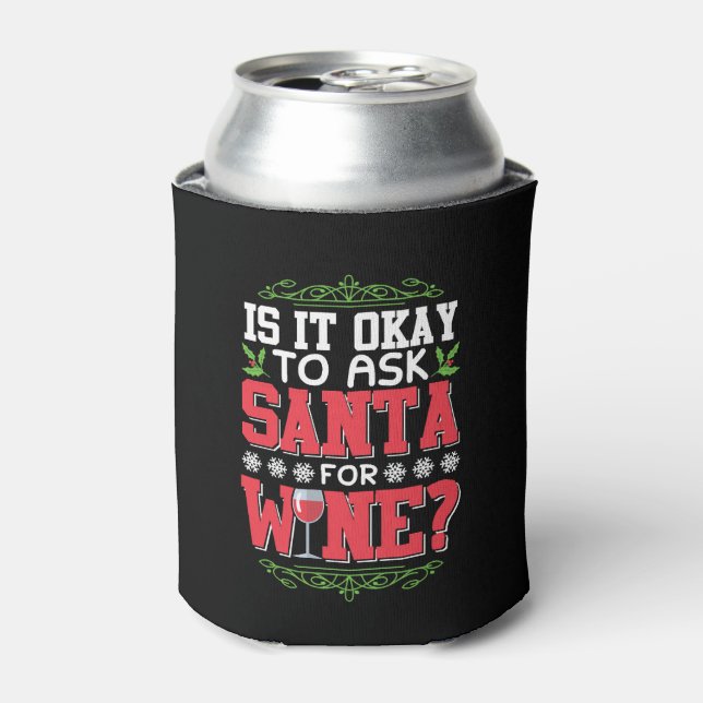 Porta-lata Citação do vinho tinto de Natal (Can Front)