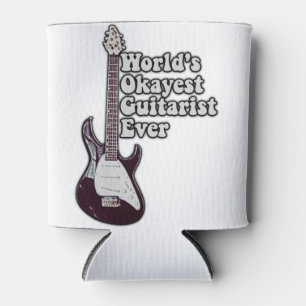 Porta-lata citação inspiradora de guitarra para guitarristas