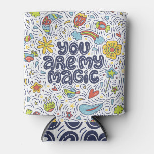 Porta-lata Citação Mágica, Letra De Luz Decorativa.