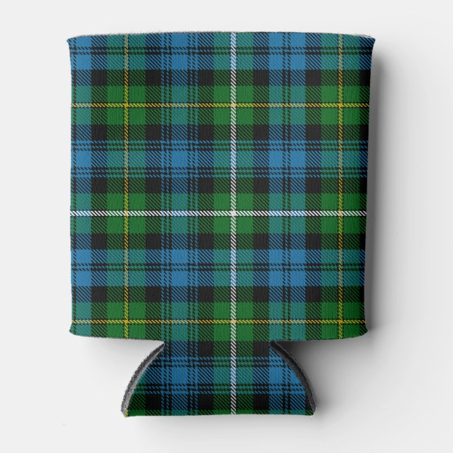 Porta-lata Clã Escocês Campbell De Argyll Tartan Xadrez (Frente)