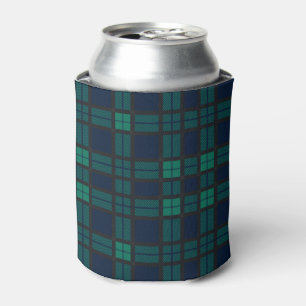 Porta-lata Clan Black Watch Tartan Xadrez Blue Green Check