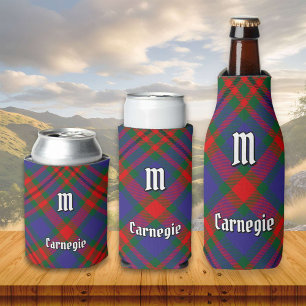 Porta-lata Clan Carnegie Tartan