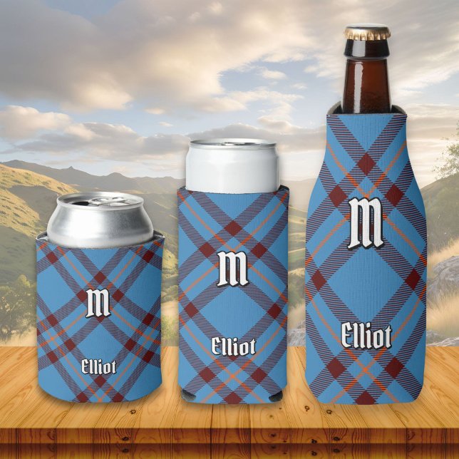 Porta-lata Clan Elliot Ancient Tartan Can Cooler (Criador carregado)