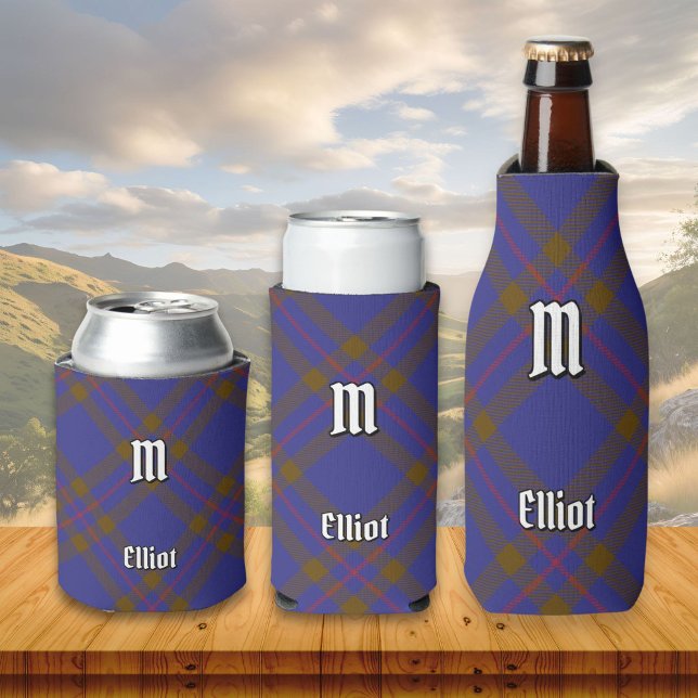 Porta-lata Clan Elliot Modern Tartan Can Cooler (Criador carregado)
