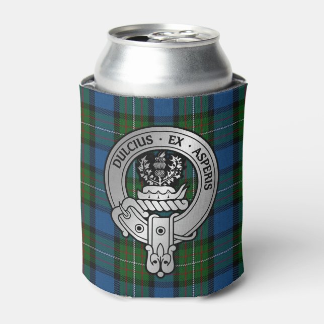 Porta-lata Clan Ferguson Crest & Atholl Tartan pode resfriar (Can Front)