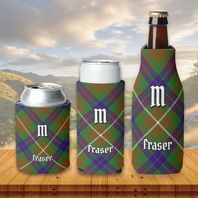 Porta-lata Clan Fraser caçando Tartan pode resfriar (Criador carregado)