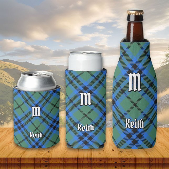 Porta-lata Clan Keith Tartan Can Cooler (Criador carregado)