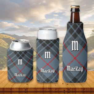 Porta-lata Clan MacKay Blue Tartan