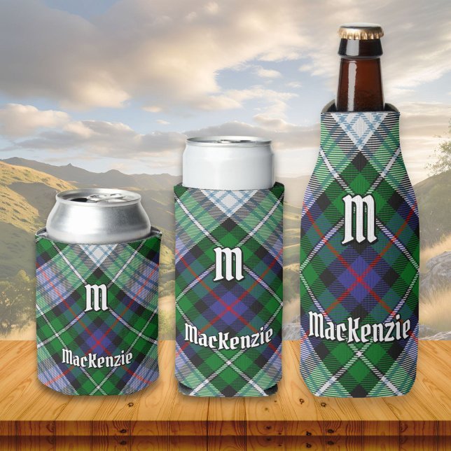 Porta-lata Clan MacKenzie Dress Tartan Can Cooler (Criador carregado)