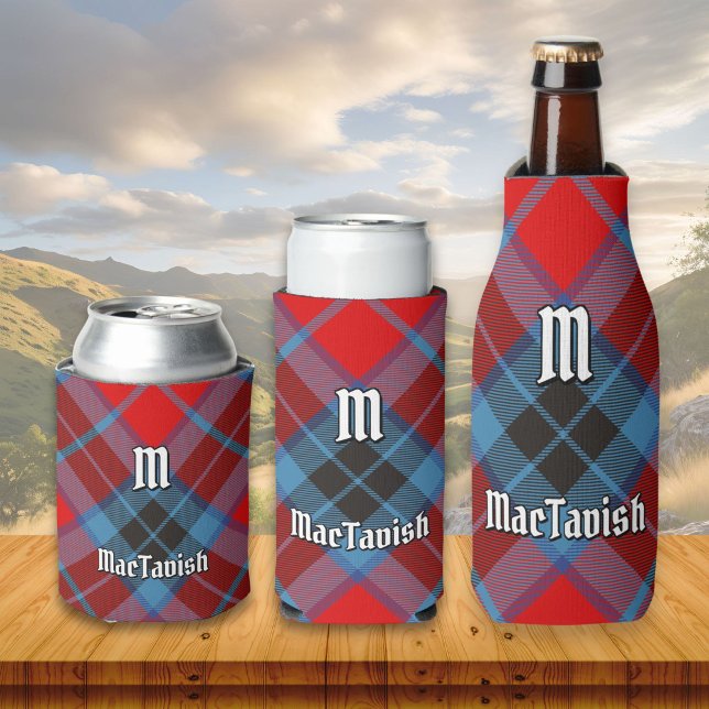 Porta-lata Clan MacTavish Tartan (Criador carregado)