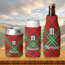 Porta-lata Clan Morrison Red Tartan