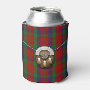 Porta-lata Clan Robertson Tartan E Sporran
