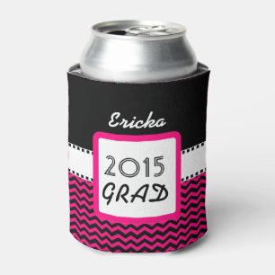 Porta-lata Classe de 2015 ALGUMAS vigas cor-de-rosa