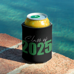 Porta-lata Classe de brilho verde de 2025
