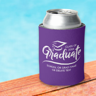 Porta-lata Classe de Graduação de 20XX Personalizada para a C