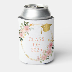 Porta-lata Classe de Graduação Floral de 2025