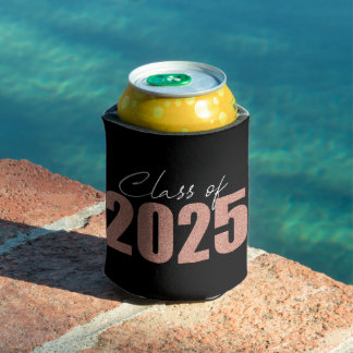 Porta-lata Classe de Largura Dourada de rosa de 2025
