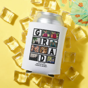 Porta-lata Classe Personalizada De Graduação Da Colagem De Fo