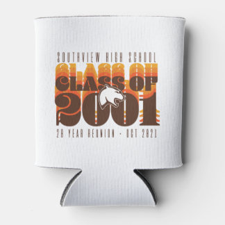 Porta-lata Classe SVHS de '01 20 Year Reunion coozie